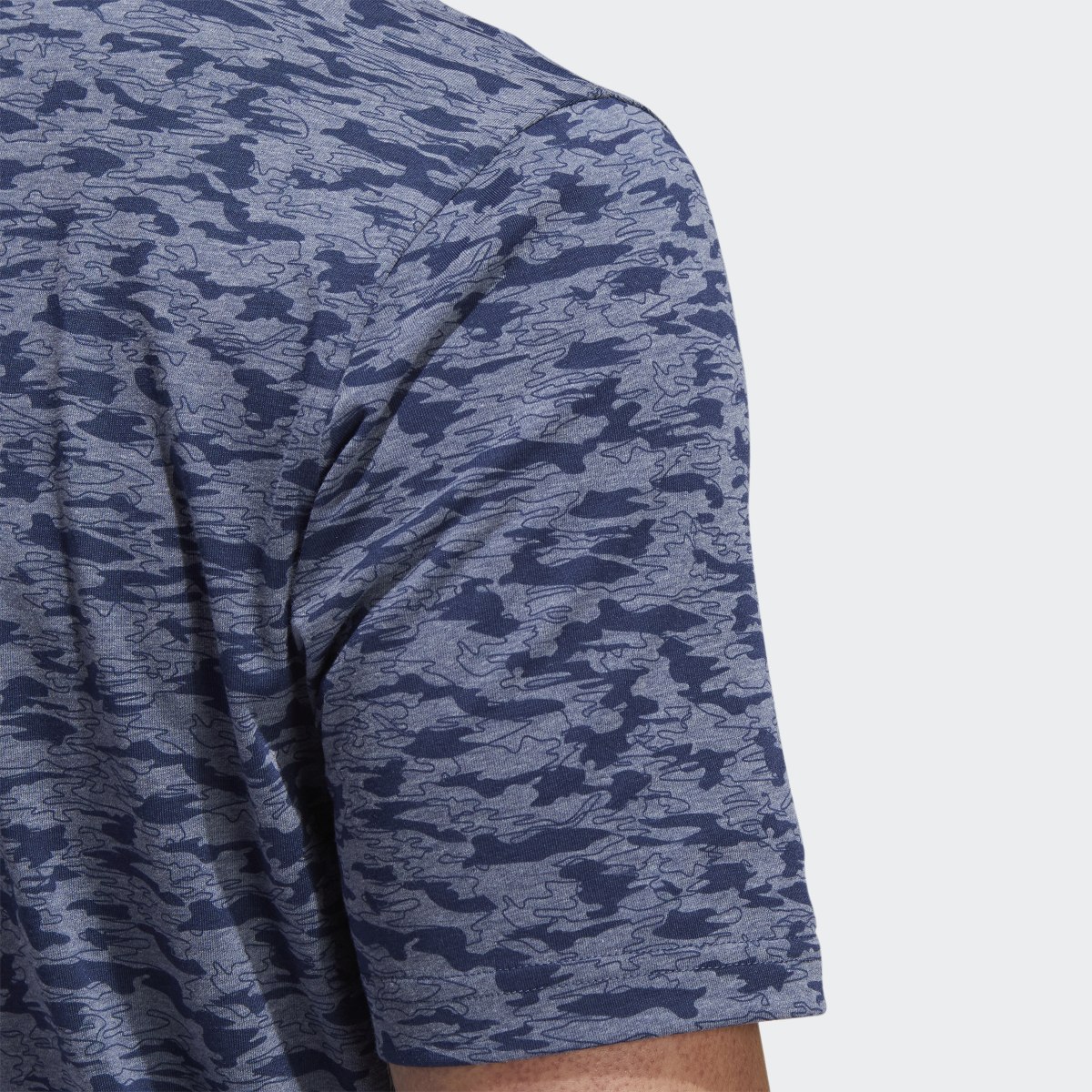 Adidas Go-To Camo-Print Poloshirt. 7