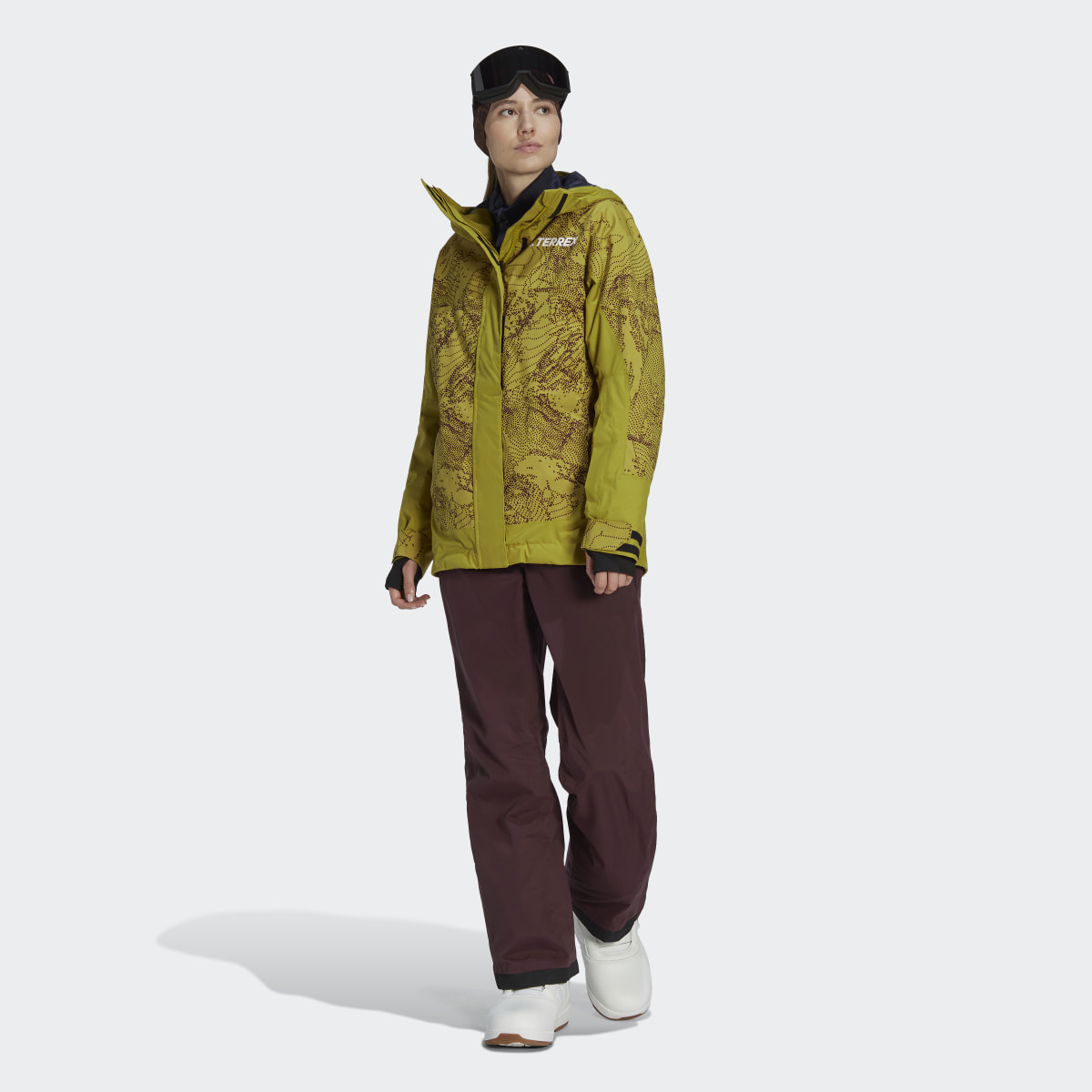 Adidas Chaqueta técnica Terrex 2-Layer Insulated Graphic Snow. 7