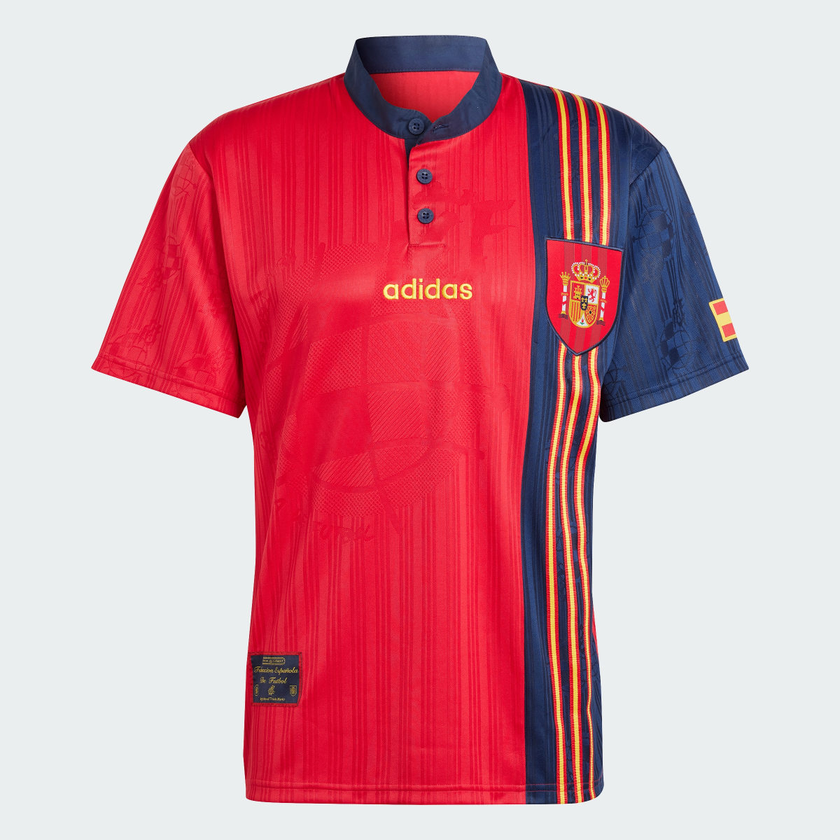 Adidas Camiseta primera equipación España 1996. 5