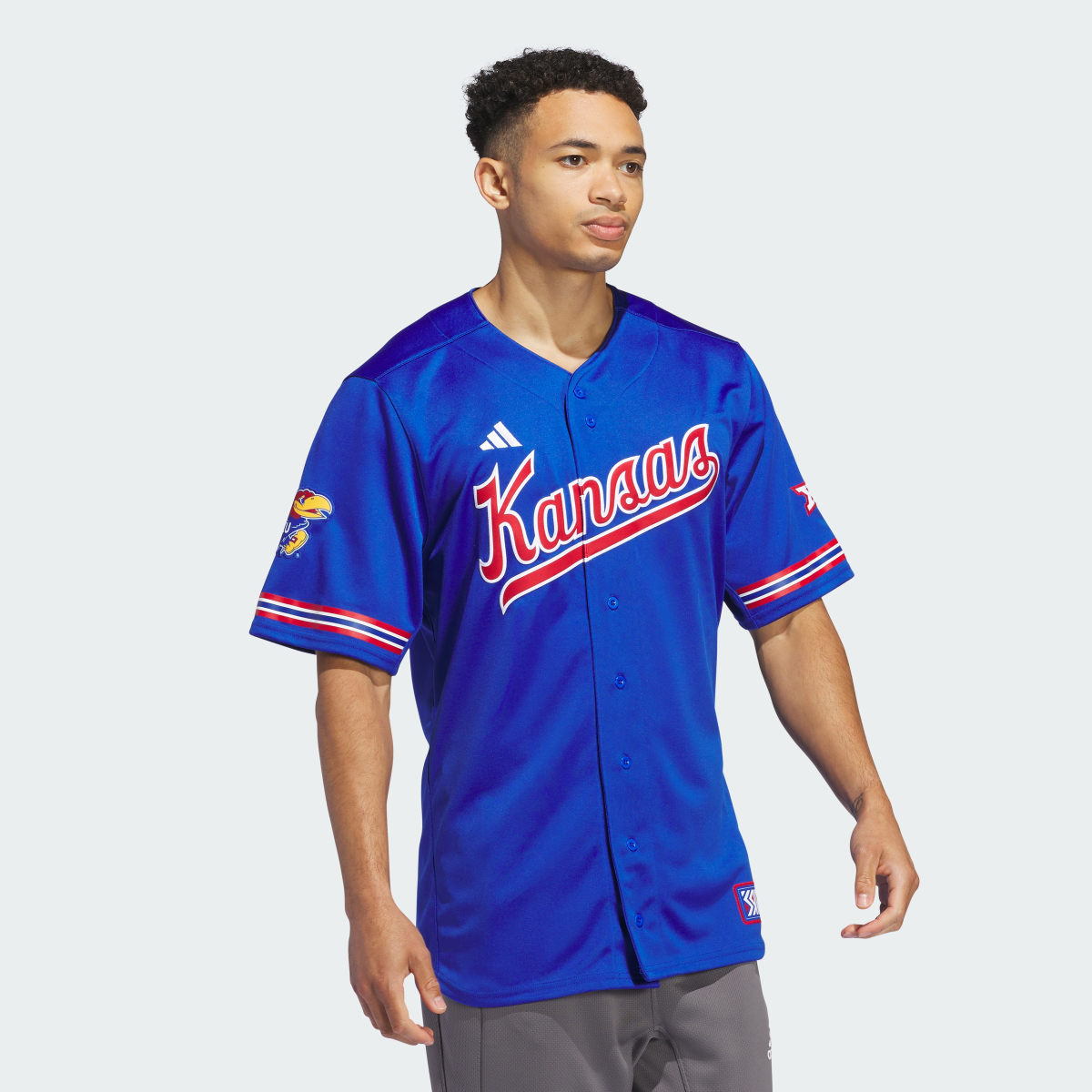 Adidas Kansas Reverse Retro Replica Baseball Jersey. 4