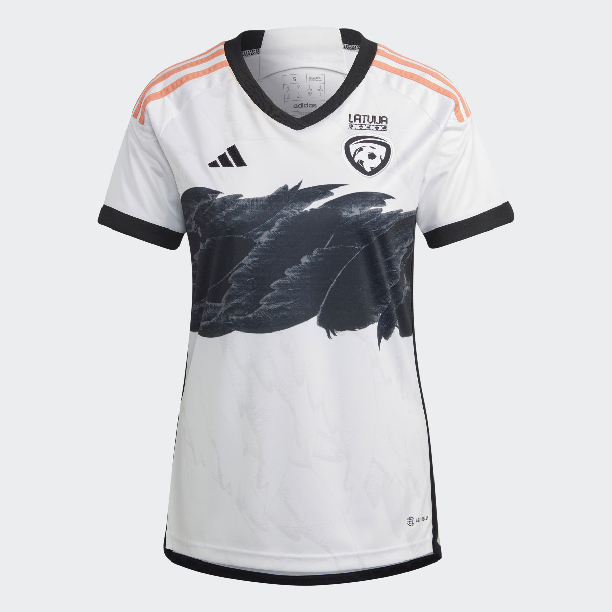 Adidas Camiseta segunda equipación selección femenina Letonia 23. 5