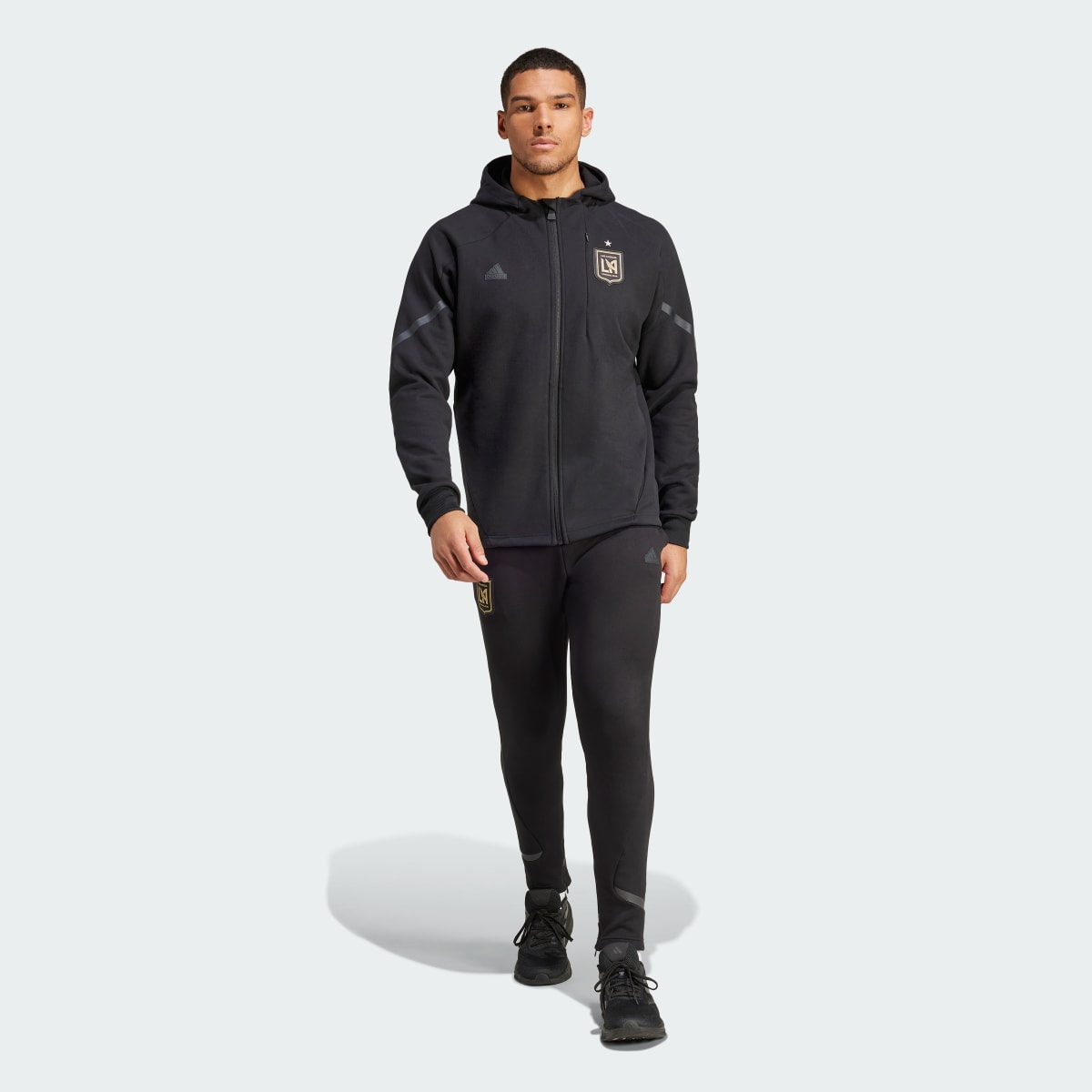 Adidas Los Angeles FC Designed for Gameday Anthem Jacke. 6