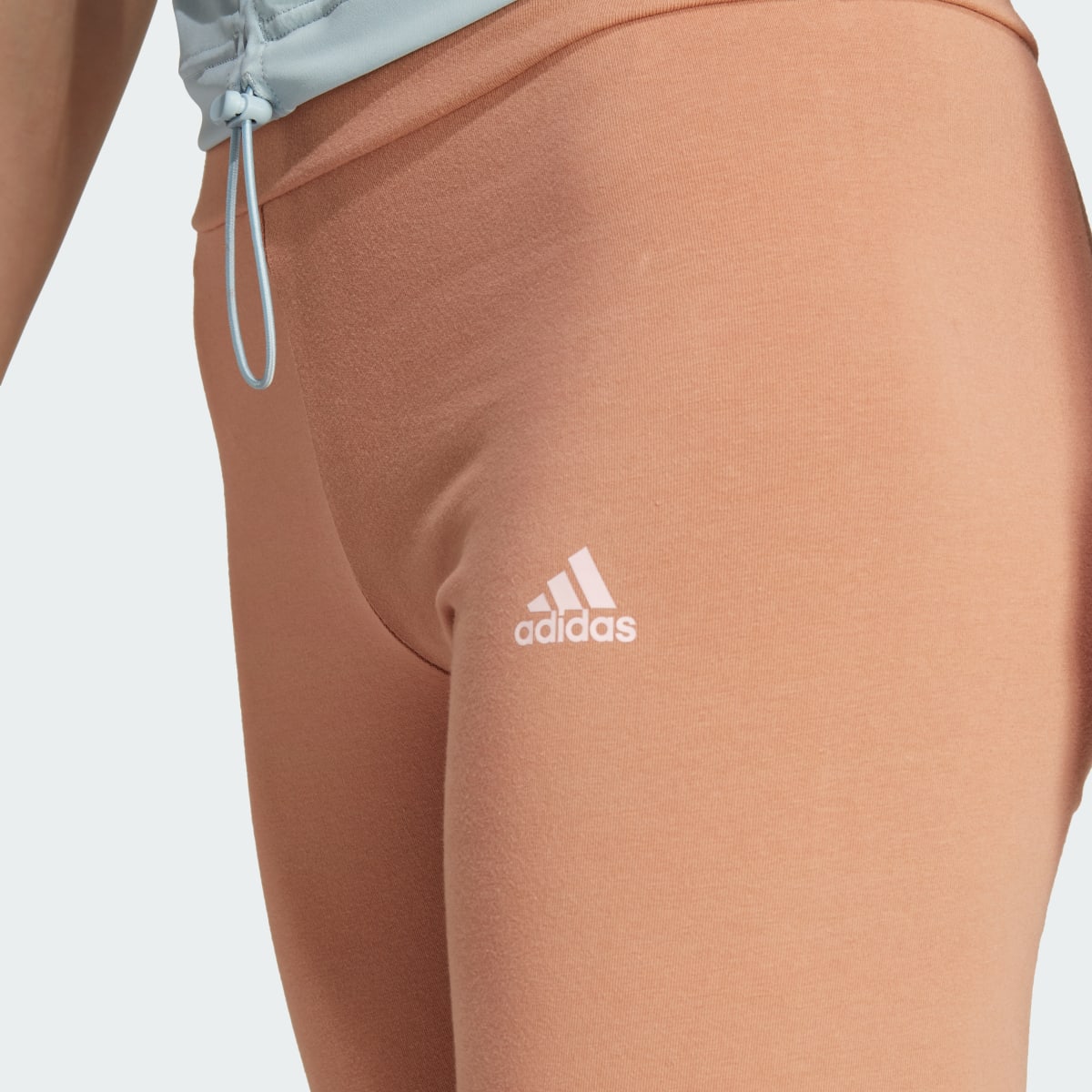 Adidas ESSENTIALS HIGH-WAISTED LOGO LEGGINGS. 6