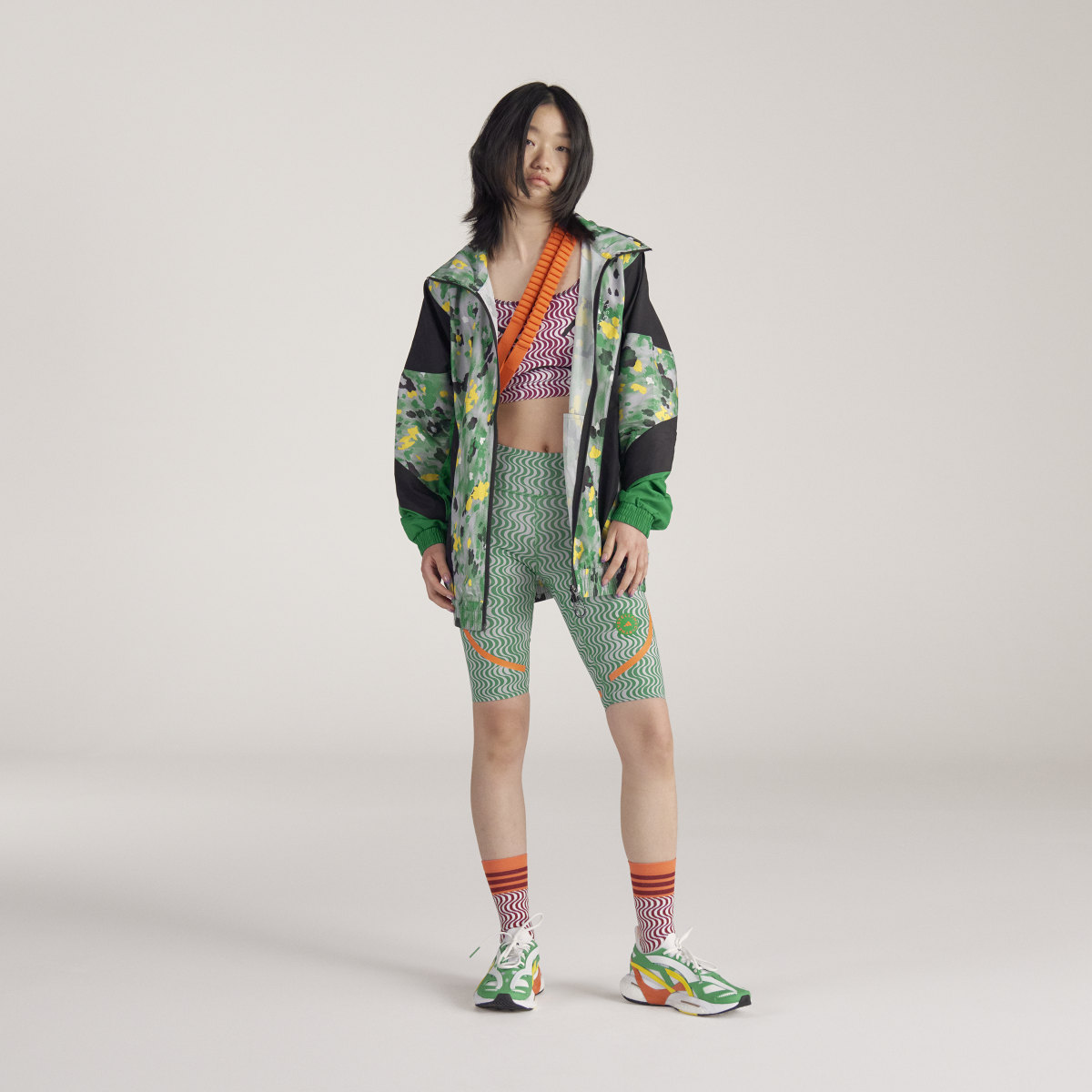 Adidas by Stella McCartney Printed Woven Track Top. 9