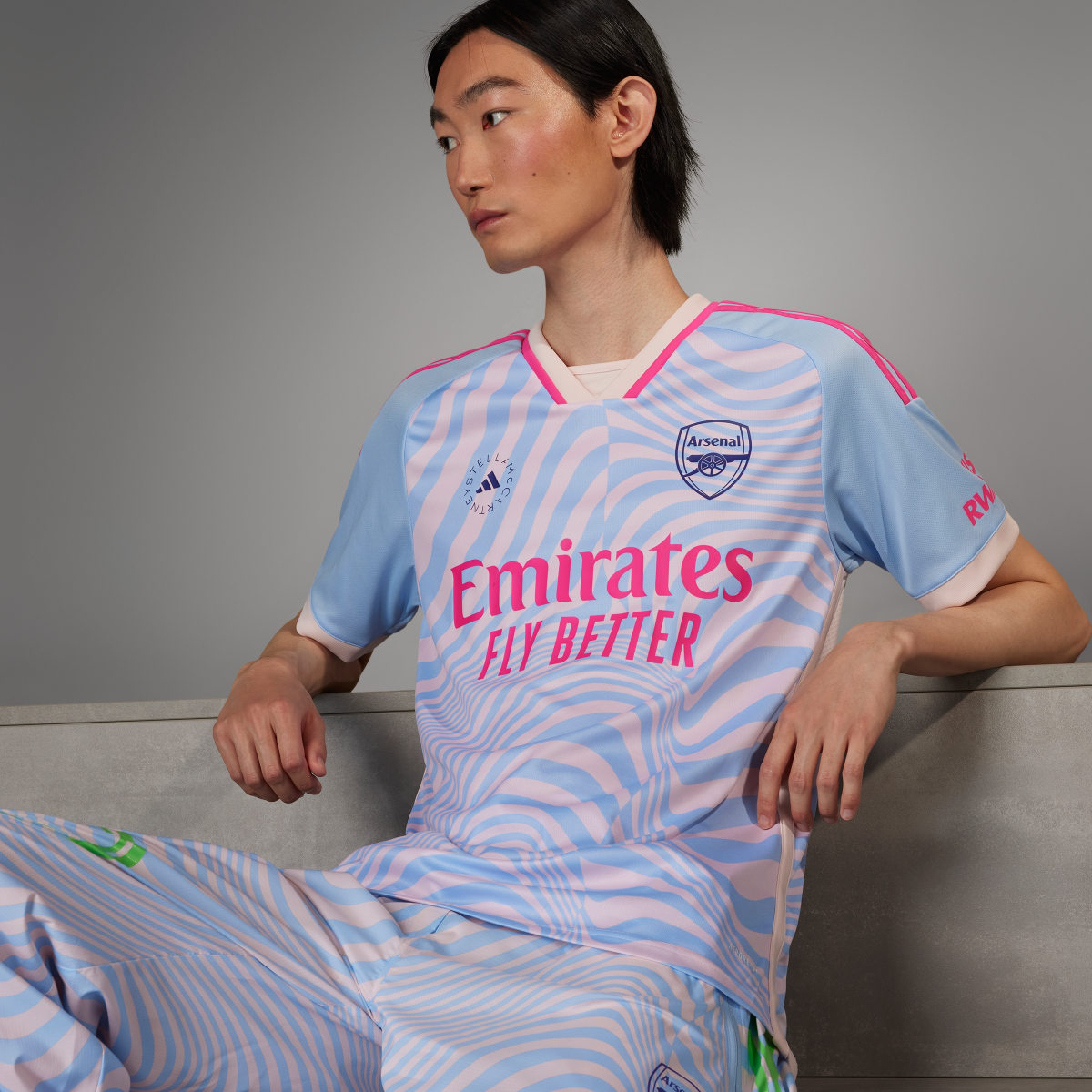 Adidas Camiseta Arsenal x adidas by Stella McCartney. 6