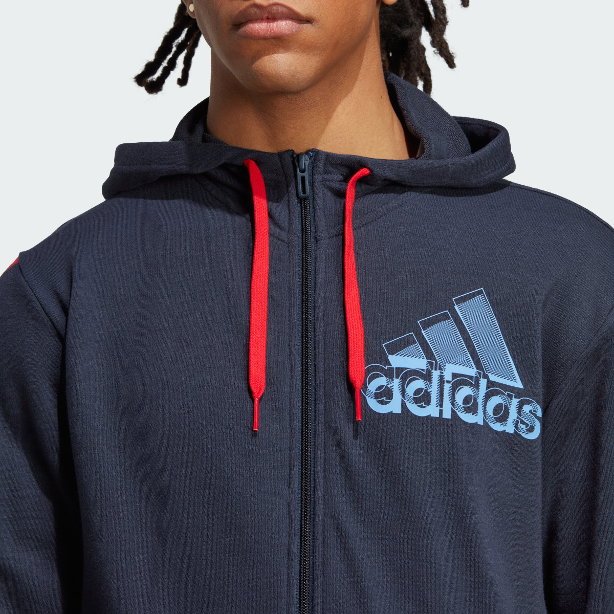 Adidas Chaqueta con capucha. 7