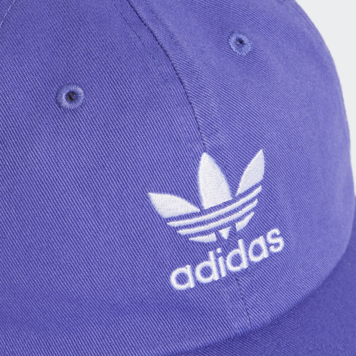 Adidas Adicolor Classics Trefoil Stonewashed Baseball Hat. 4