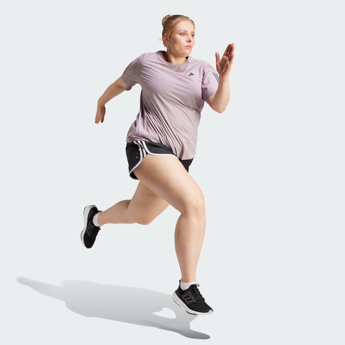 Adidas Own The Run Tee (Plus Size). 4