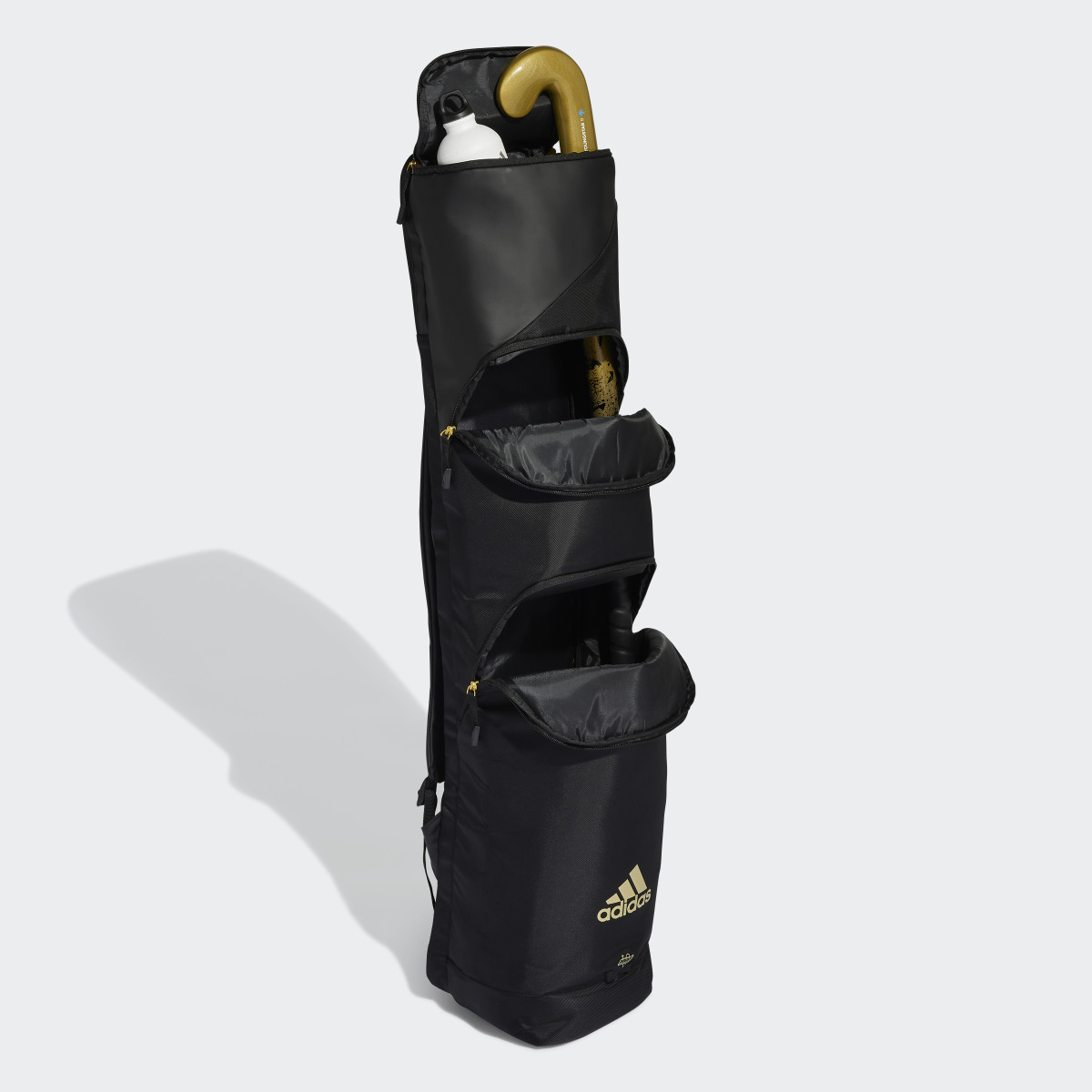 Adidas VS.6 Black/Gold Hockey Stick Bag. 5