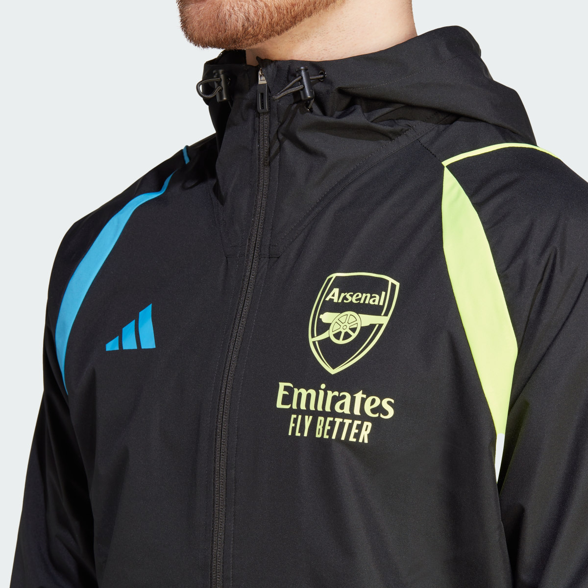 Adidas Arsenal Tiro 23 All-Weather Jacket. 7