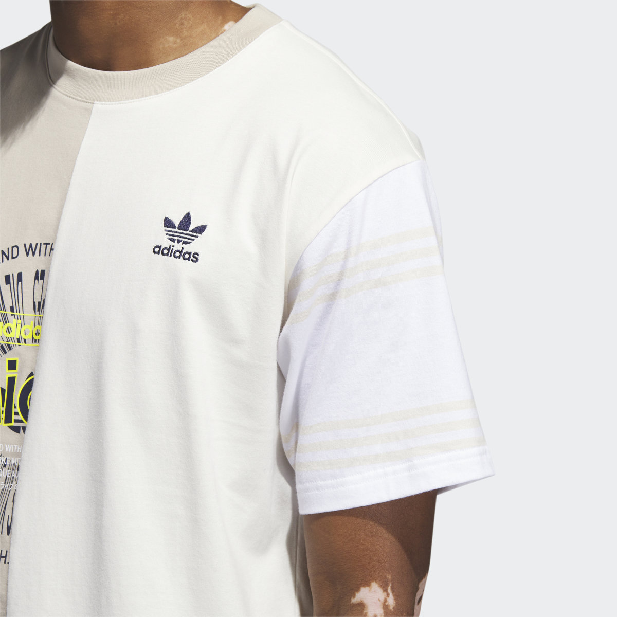 Adidas Half Split Tee. 6