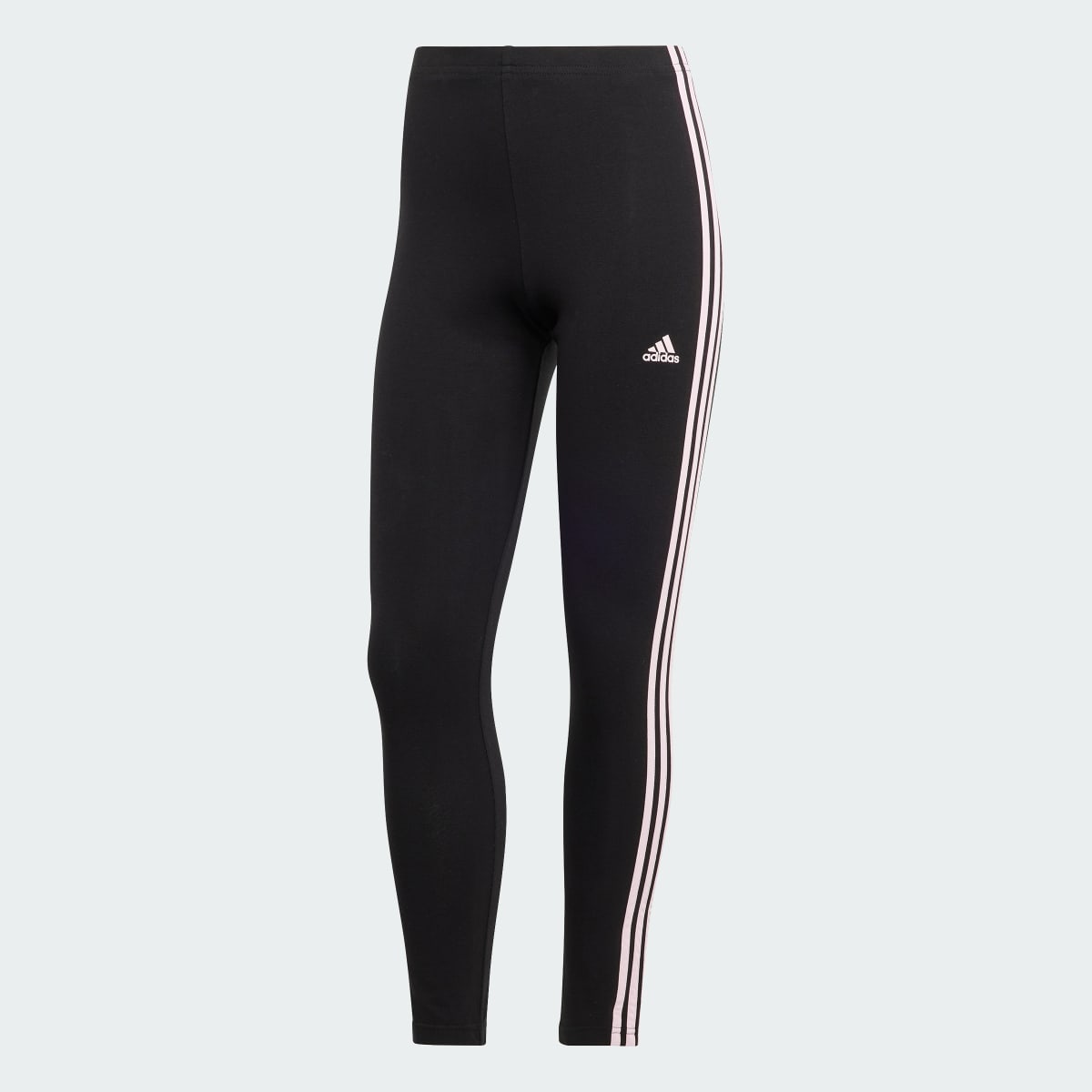 Adidas Mallas Essentials 3 Franjas Tejido Jersey Corte Alto. 4