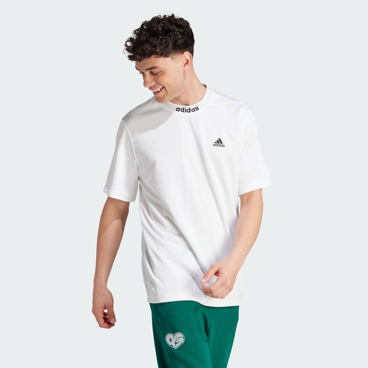 Adidas Mesh-Back T-Shirt. 4
