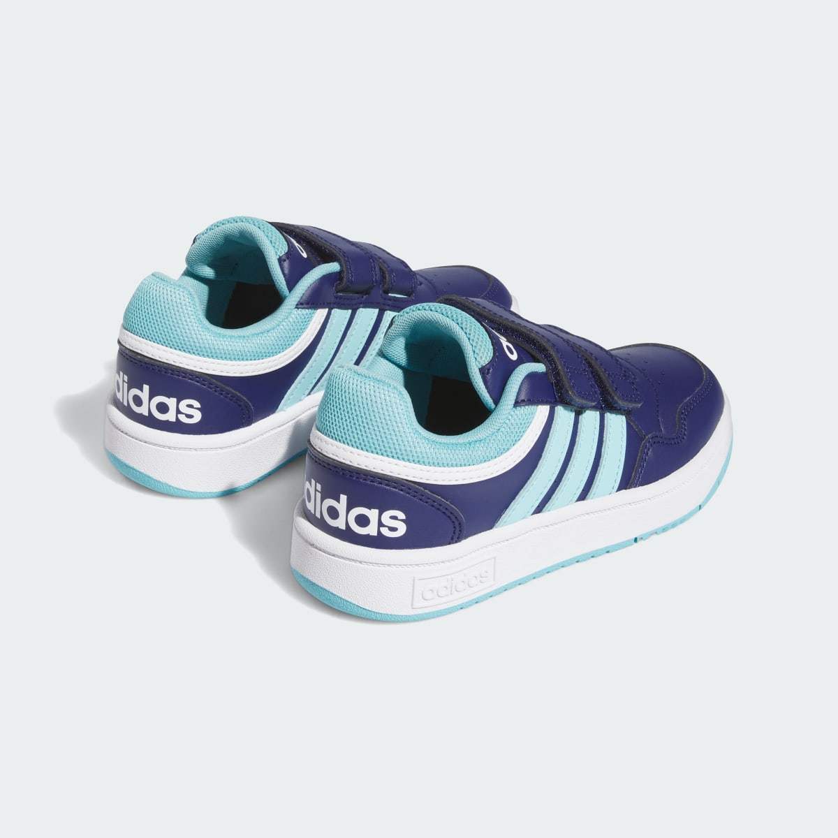 Adidas Hoops Lifestyle Basketball Hook-and-Loop Shoes. 6