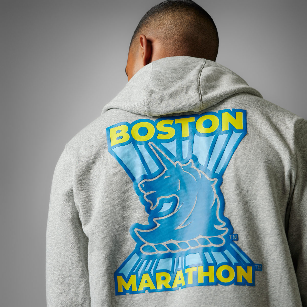 Adidas Boston Marathon® 2024 Graphic Hoodie. 5