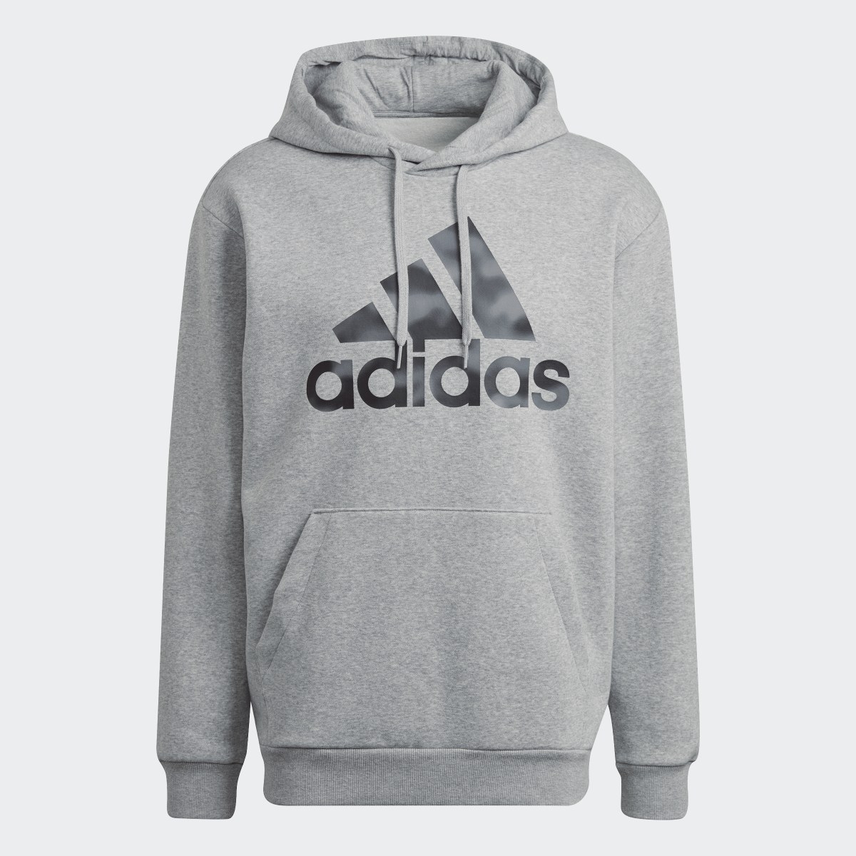 Adidas Essentials Camo Print French Terry Hoodie. 5