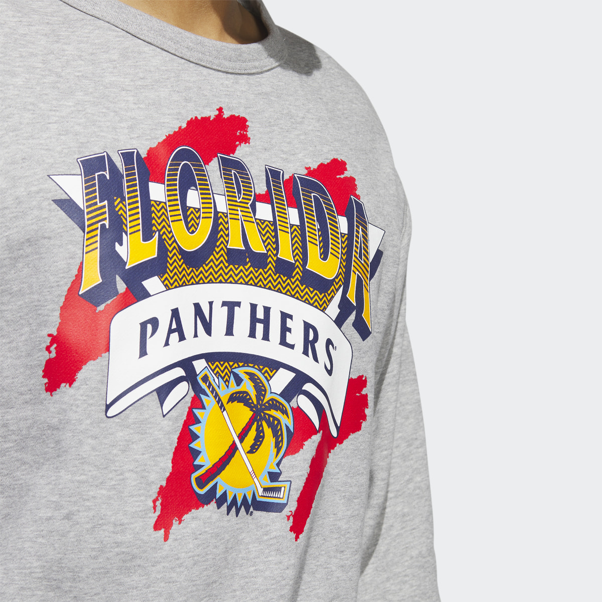 Adidas Panthers Vintage Crew Sweatshirt. 6