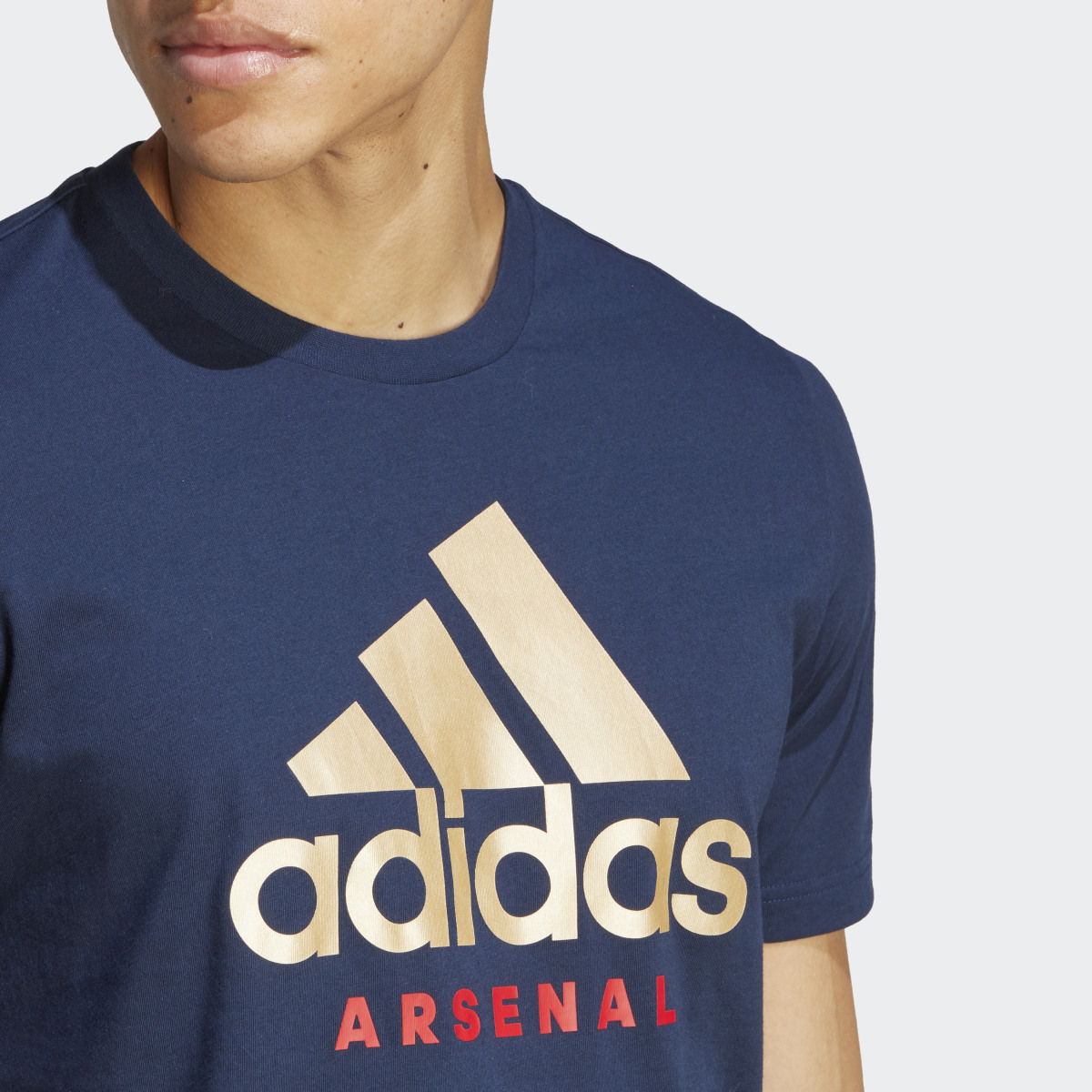 Adidas FC Arsenal Street Graphic T-Shirt. 6