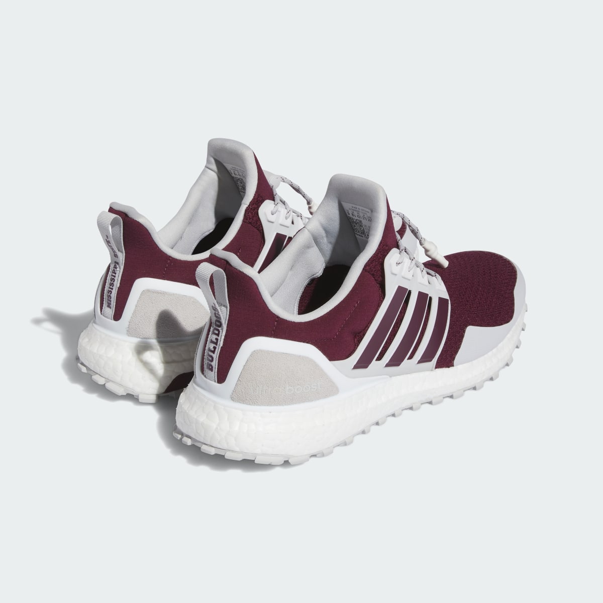 Adidas Mississippi State Ultraboost 1.0 Shoes. 6