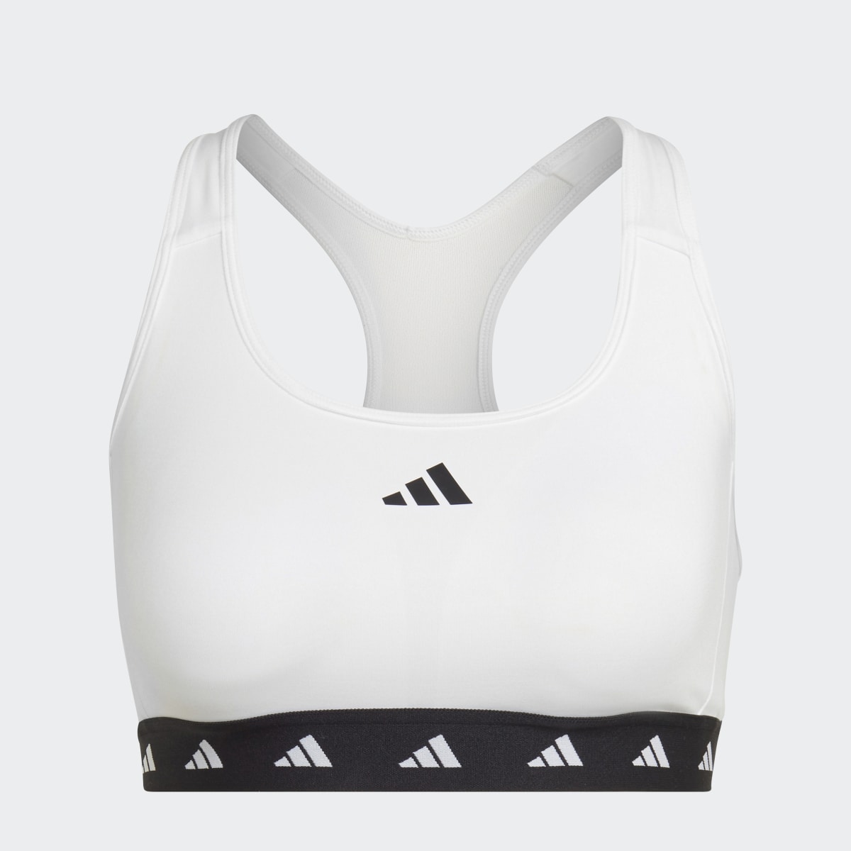 Adidas Reggiseno sportivo Powerreact Training Medium-Support Techfit. 5