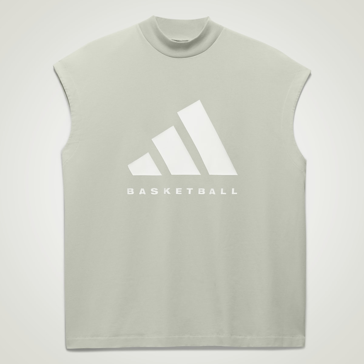 Adidas Basketball Sleeveless Tee. 4