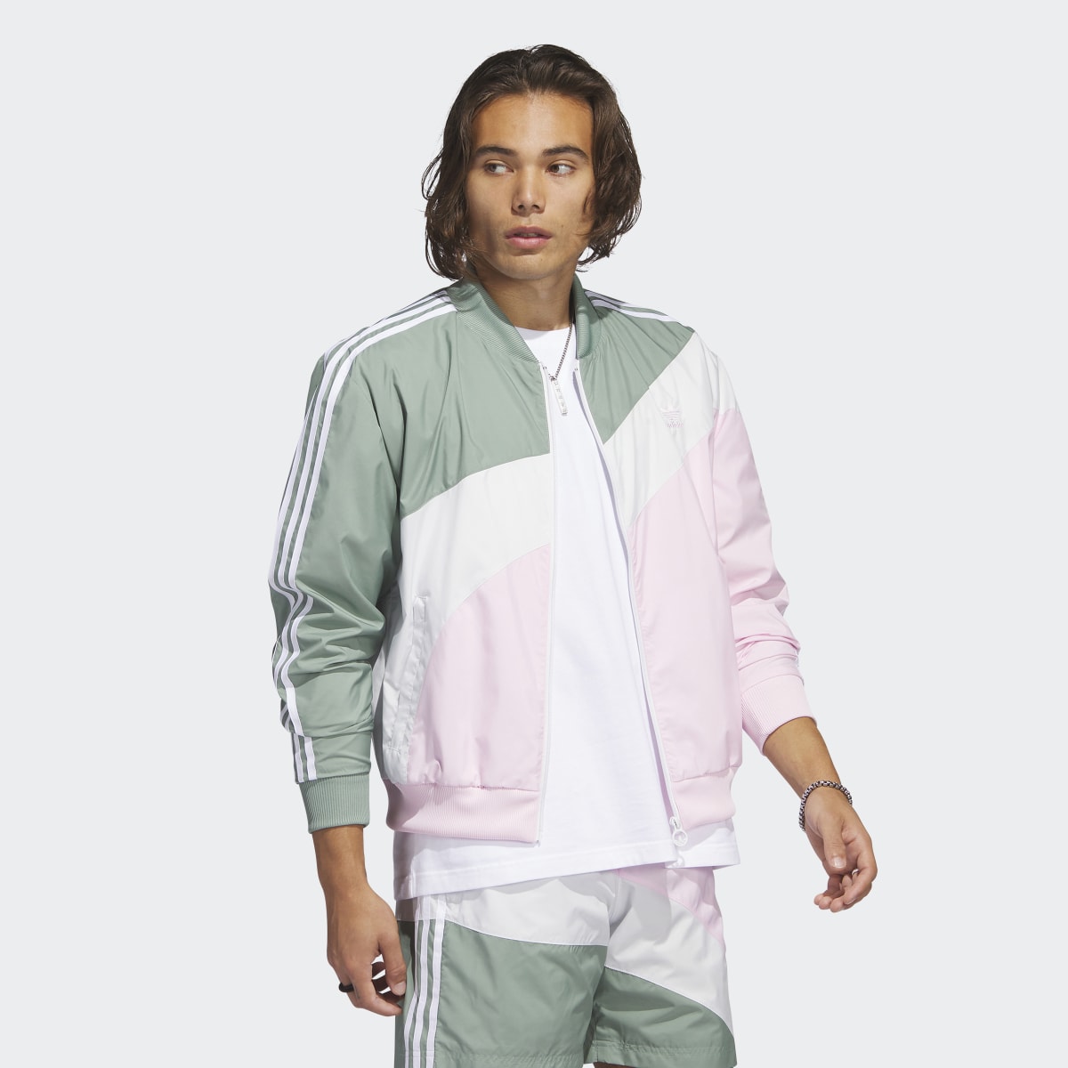 Adidas Veste de survêtement tissée Swirl. 4