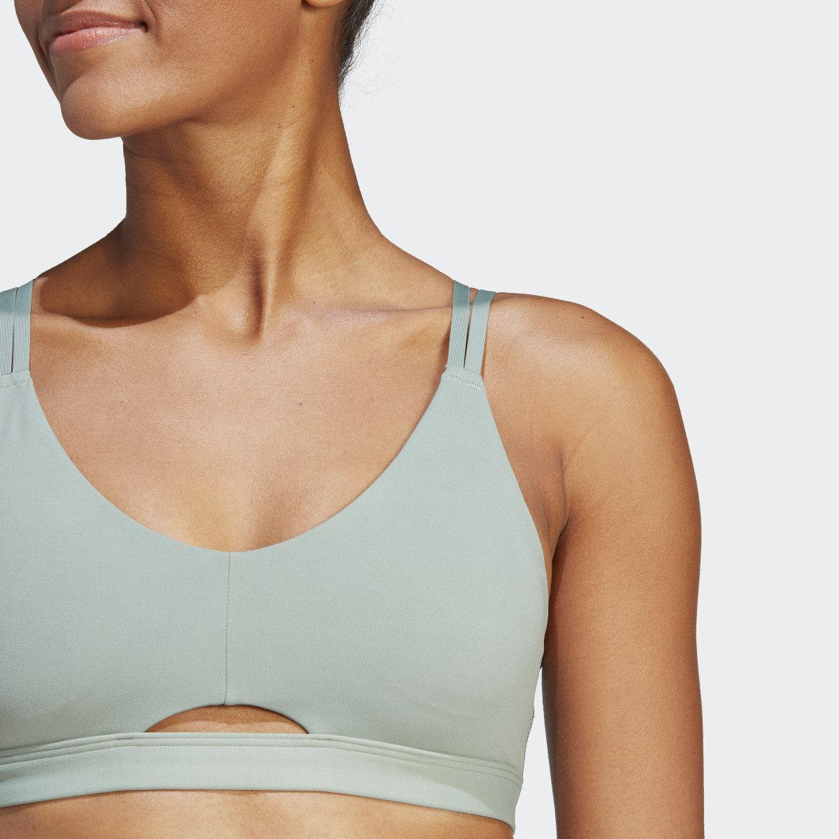 Adidas Reggiseno sportivo da yoga Studio Luxe Light-Support. 10