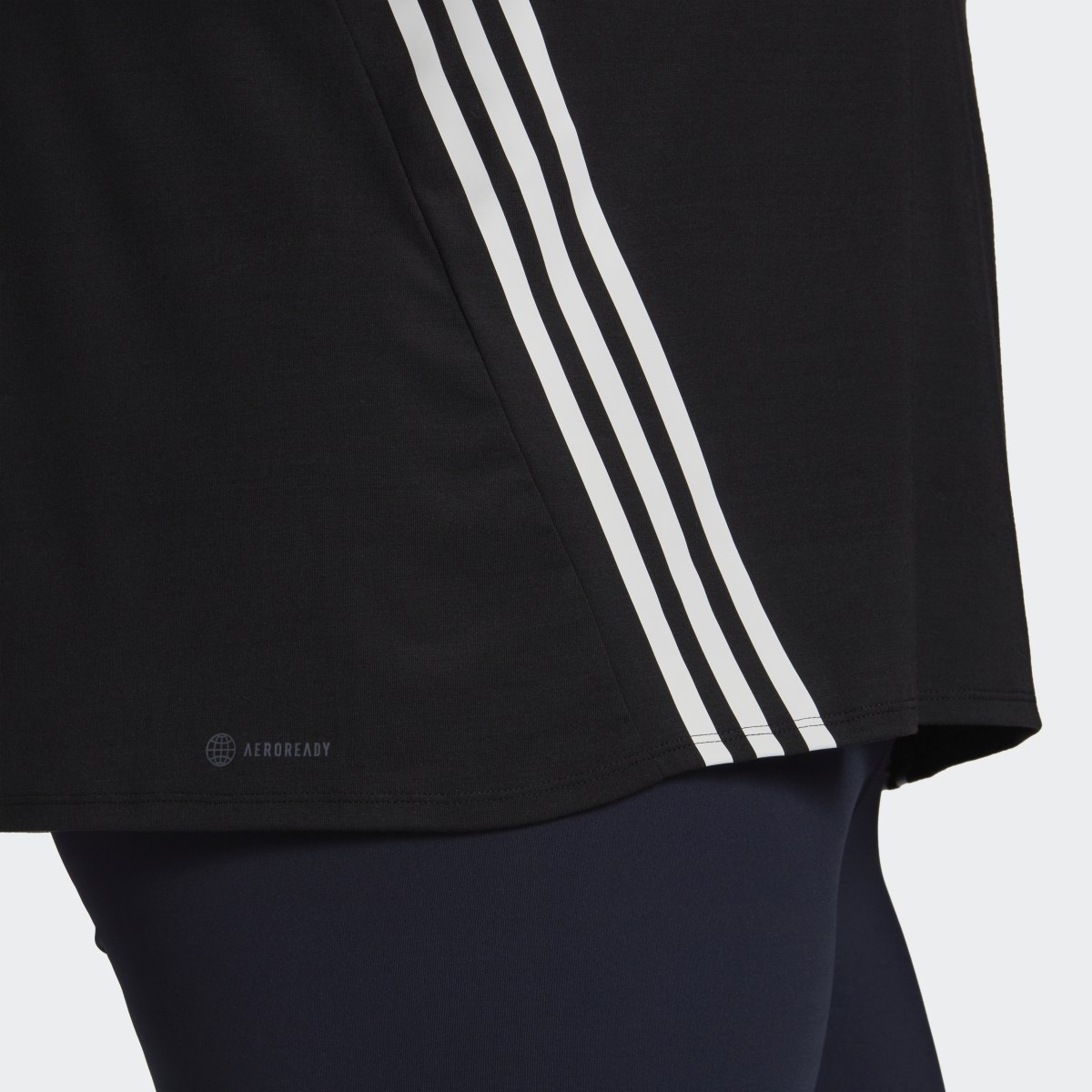 Adidas Camiseta Train Icons 3 bandas (Tallas grandes). 7