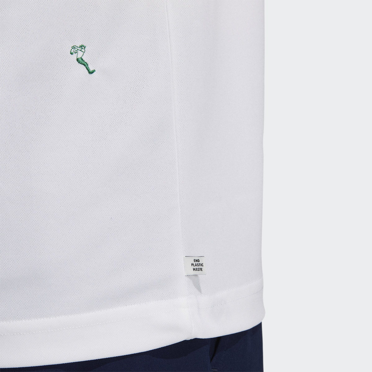 Adidas Play Green Monogram Polo Shirt. 8