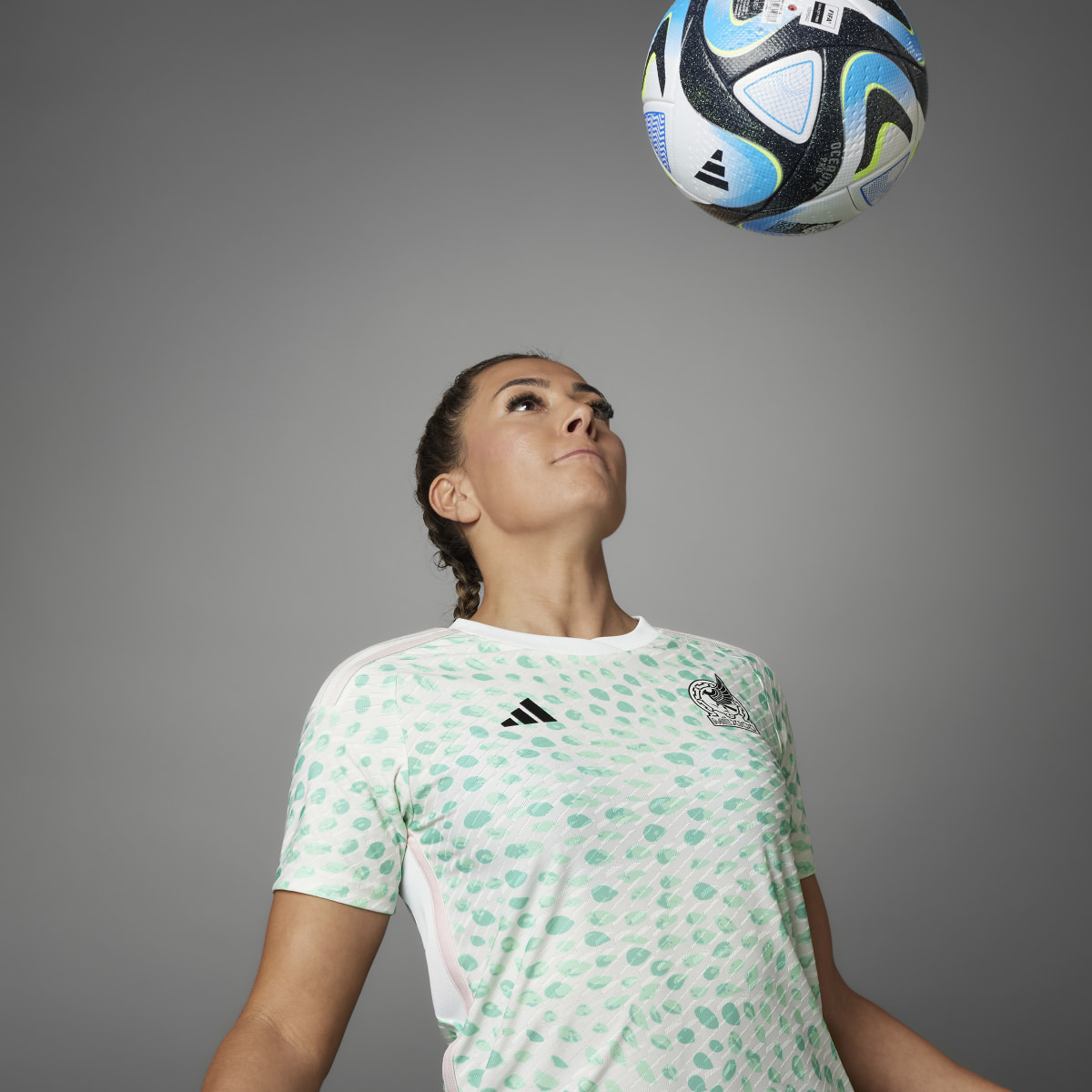 Adidas Jersey Visitante Versión Jugadora Selección Nacional de México Femenil 2023. 11