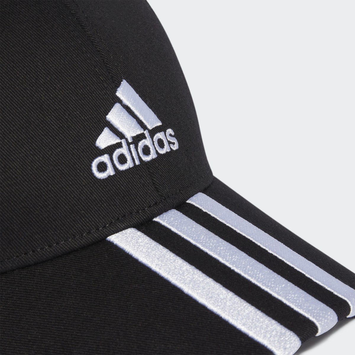 Adidas Baseball 3-Streifen Cotton Twill Baseball Kappe. 4