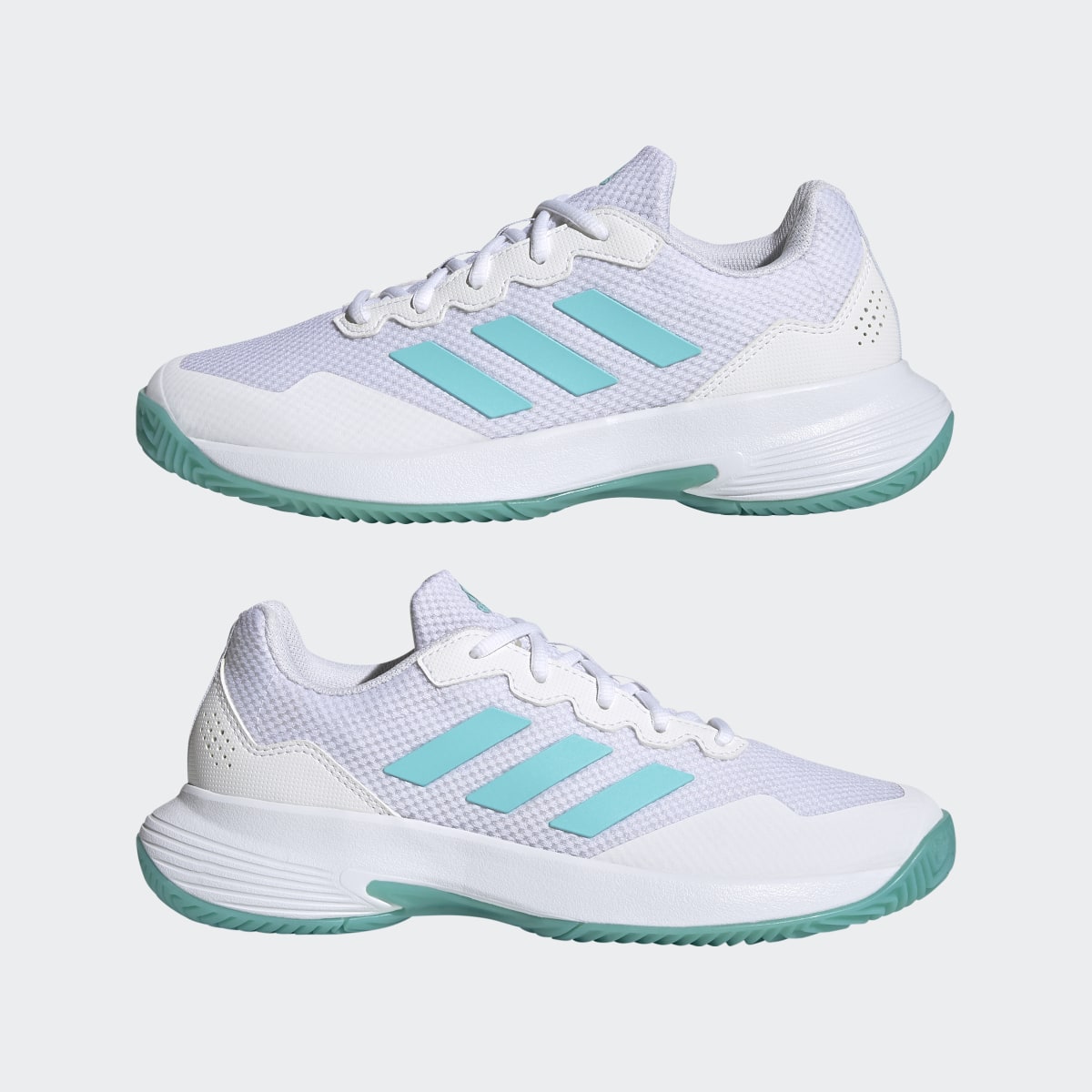 Adidas Gamecourt 2.0 Tennis Shoes. 8