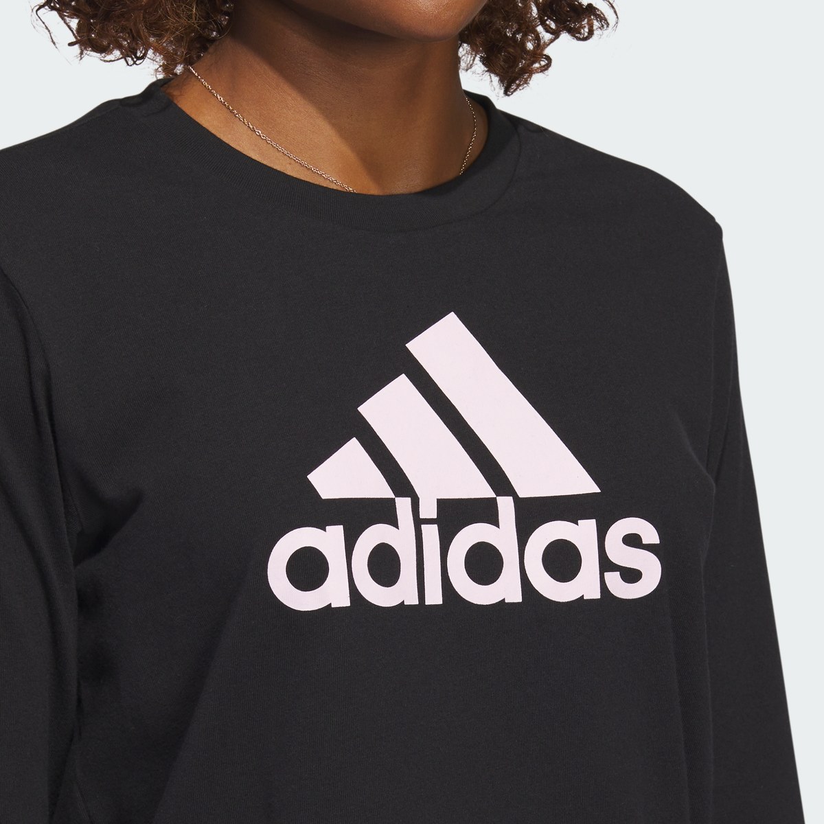 Adidas Sportswear Logo Long Sleeve Tee. 6