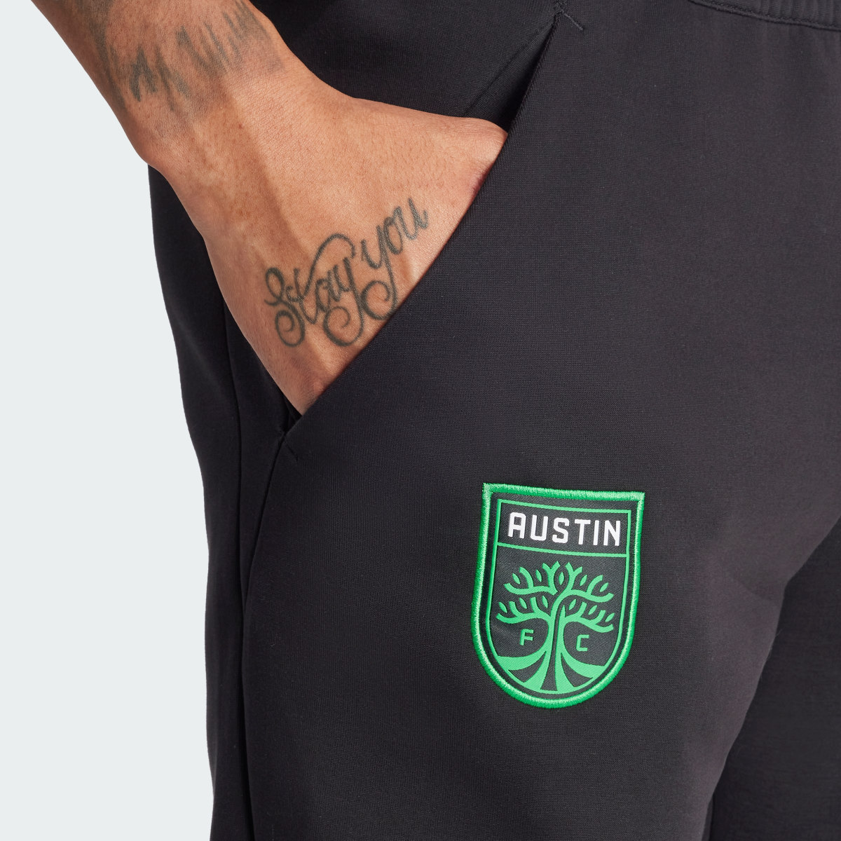 Adidas Austin FC Designed for Gameday Travel Pants. 7