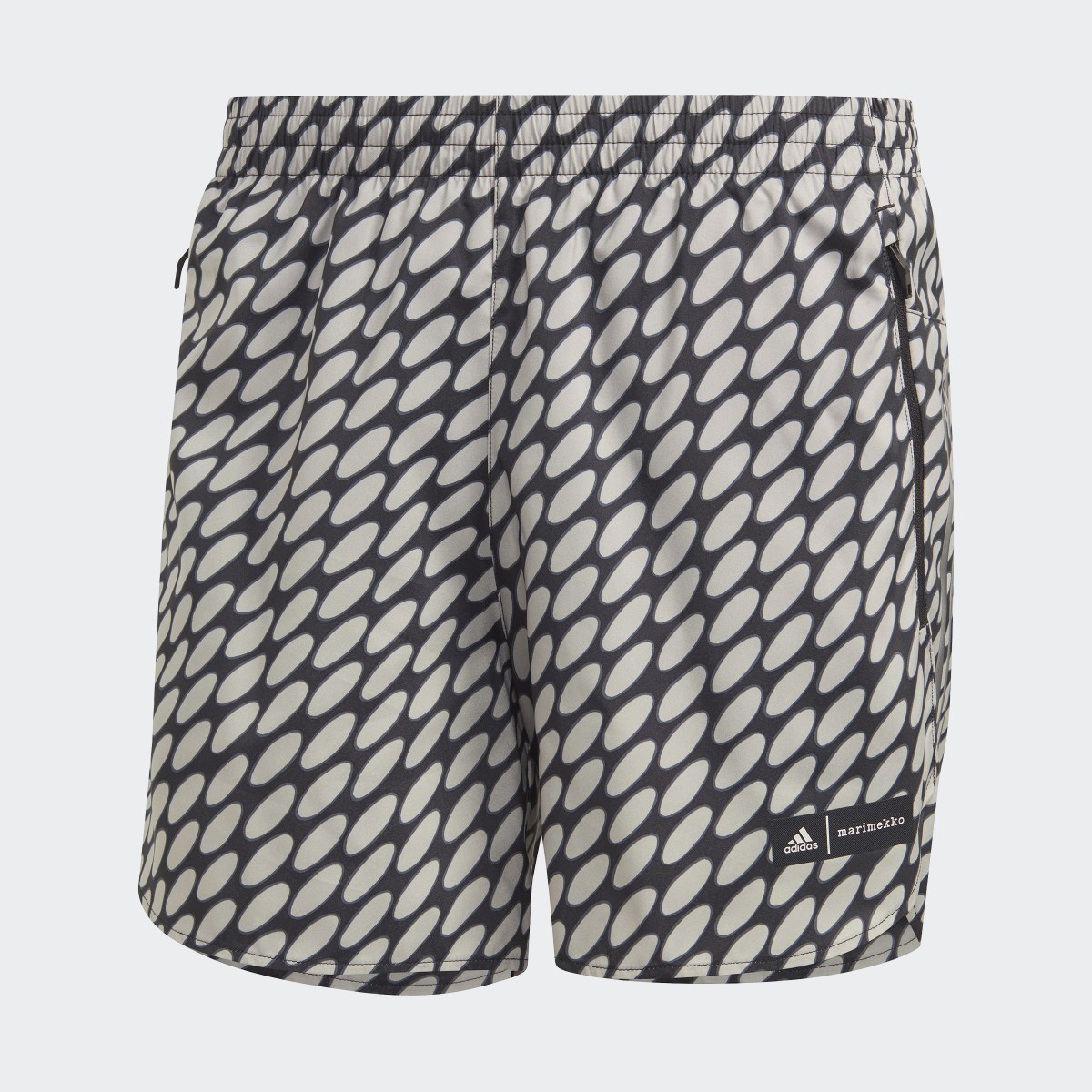 Adidas x Marimekko Run Icons 3-Streifen Shorts. 4