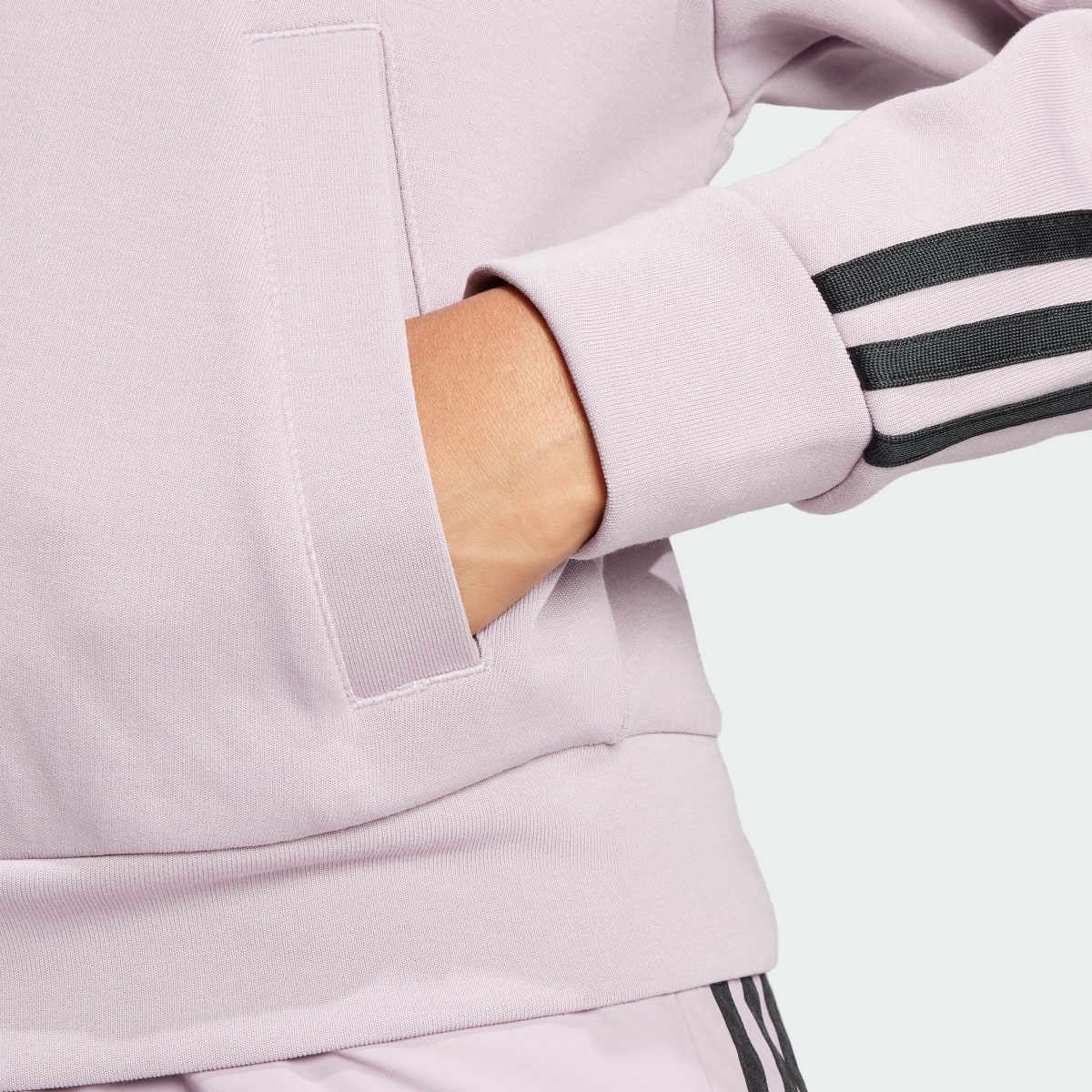 Adidas Future Icons 3-Stripes Full Zip Hoodie. 7