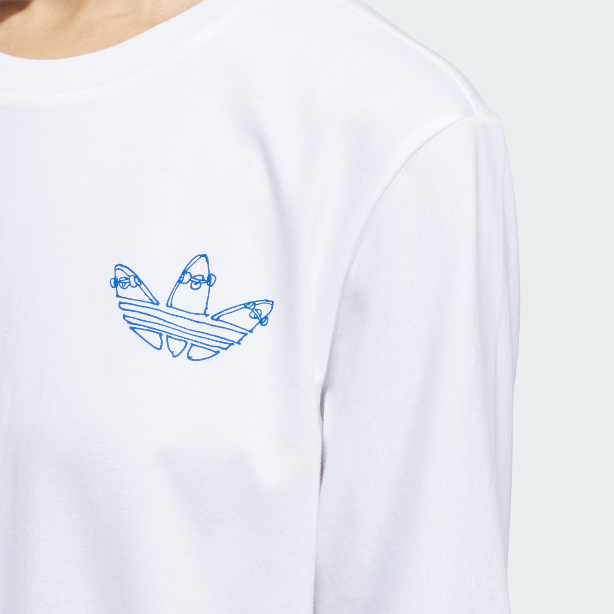 Adidas Henry Jones Graphic Long Sleeve Tee. 8