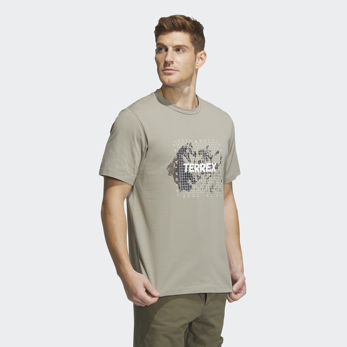 Adidas Short Sleeve Graphic T-Shirt. 4