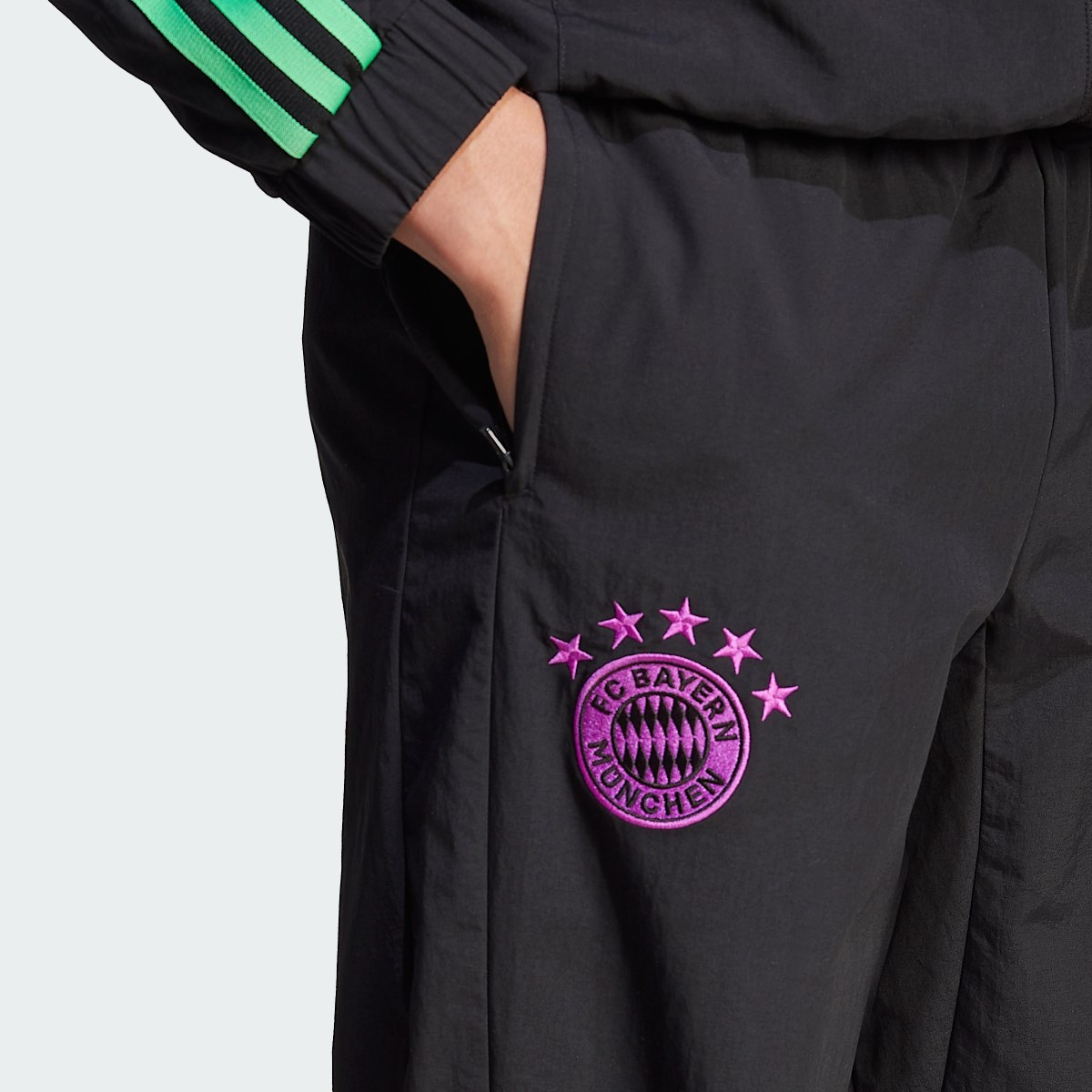 Adidas FC Bayern Tiro 23 Presentation Tracksuit Bottoms. 5