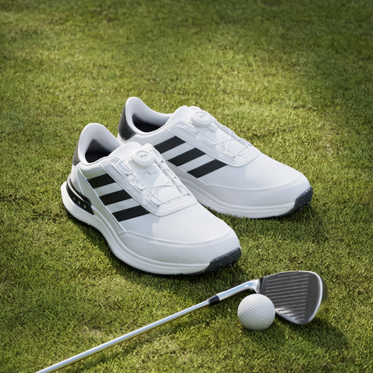 Adidas S2G Spikeless BOA 24 Wide Golf Shoes. 4