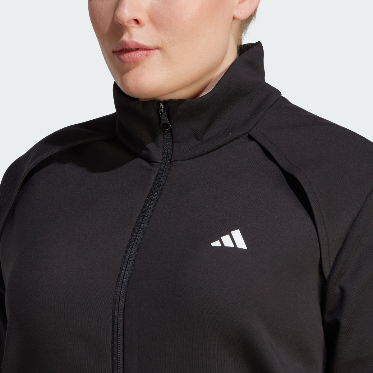 Adidas Cover-Up Trainingsjacke – Große Größen. 7