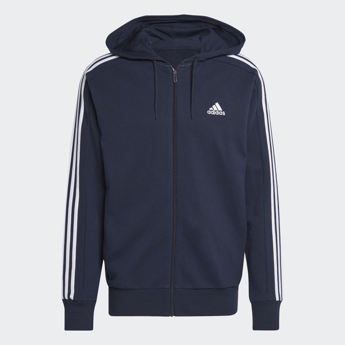 Adidas Casaco com Capuz em Moletão 3-Stripes Essentials. 5