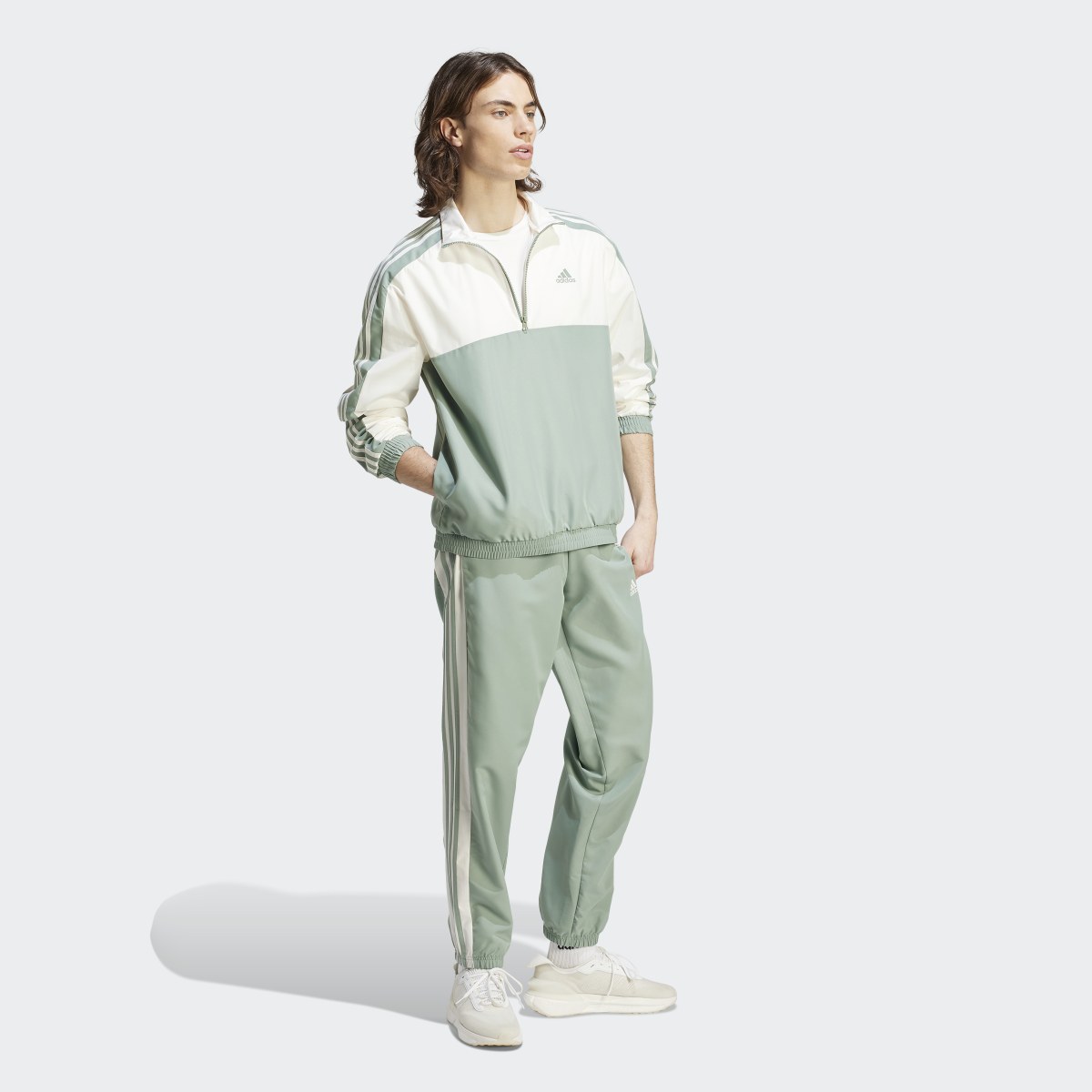 Adidas 1/4 Zip Woven Track Suit. 4