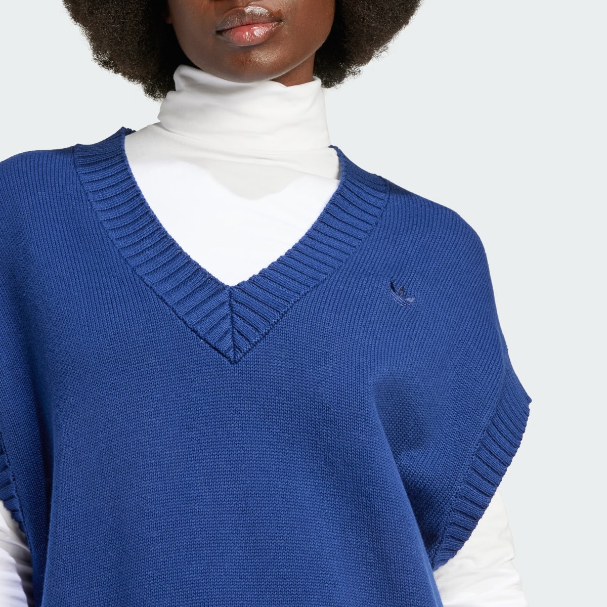 Adidas Premium Essentials Knit Oversized Pullunder. 6