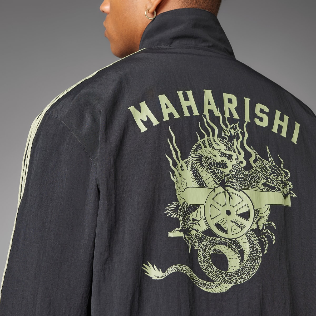 Adidas Arsenal x Maharishi Anthem Jacket. 5