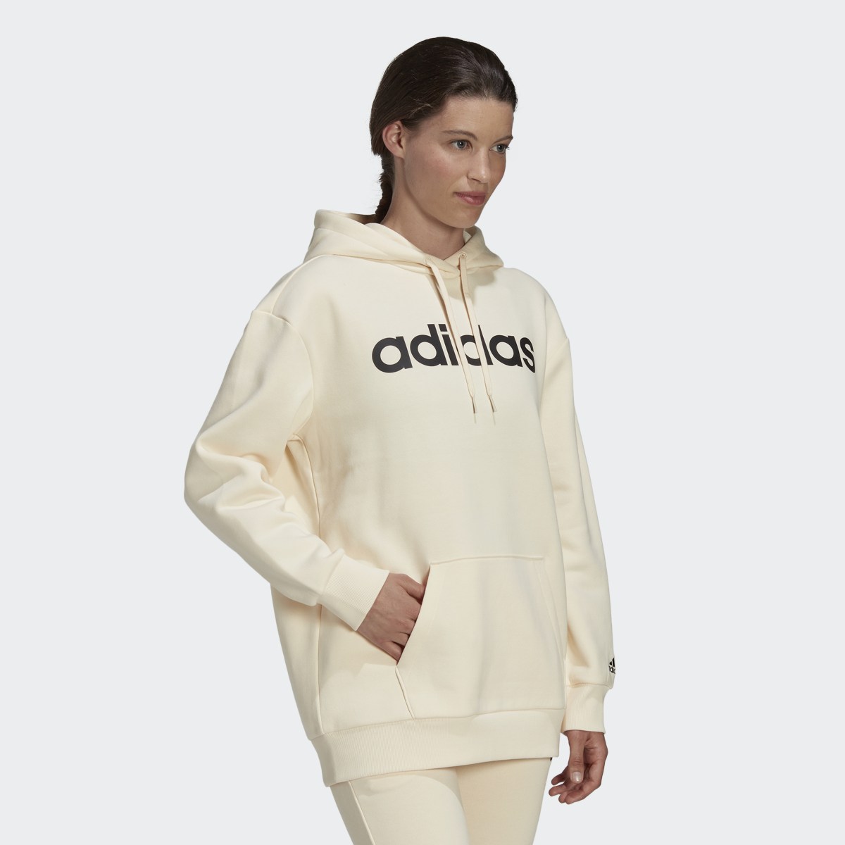 Adidas Essentials Oversize Fleece Hoodie. 4