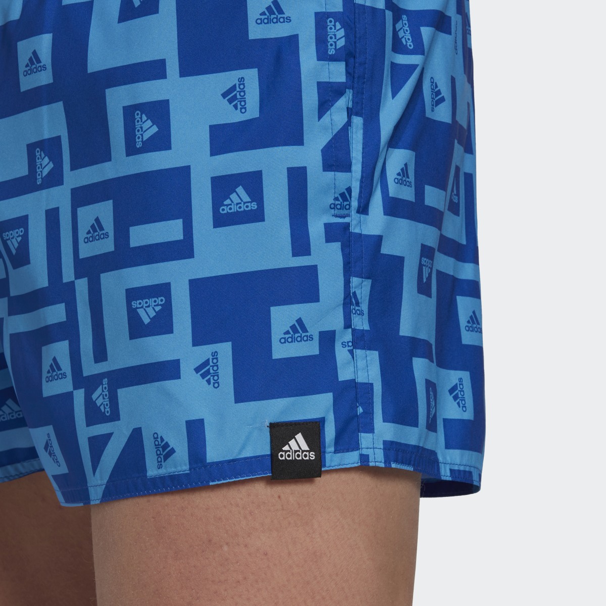 Adidas Graphic Swim Shorts. 5