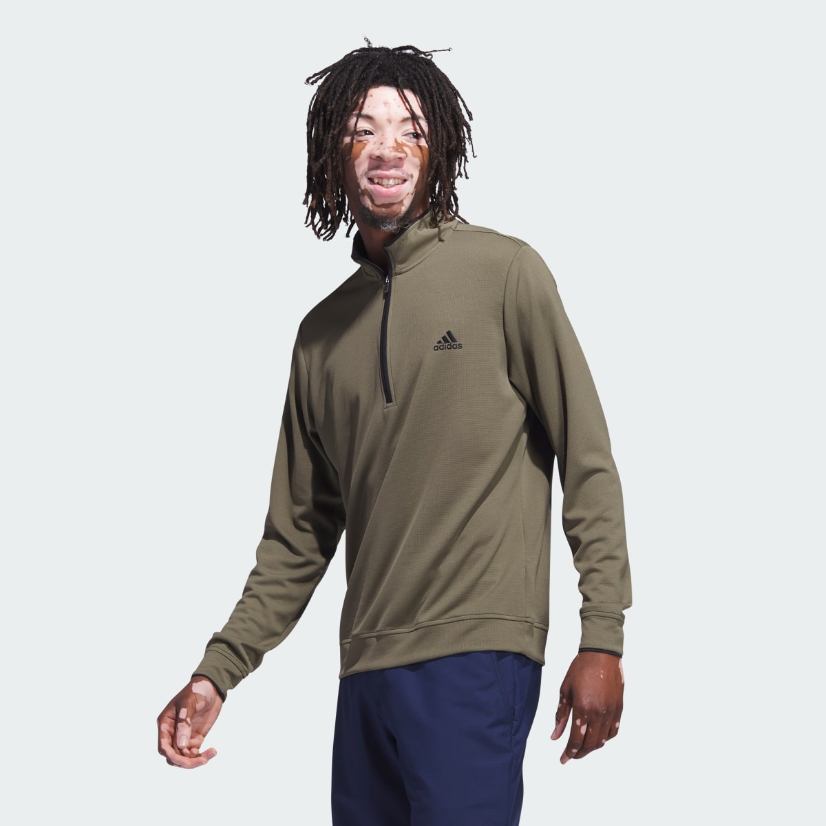 Adidas Quarter-Zip Pullover. 4