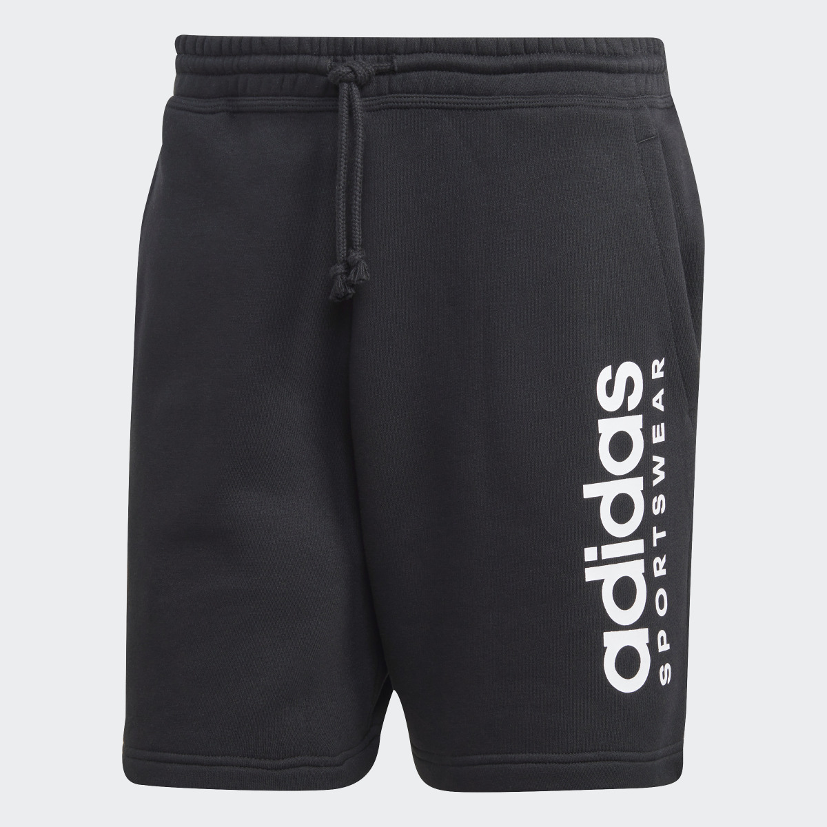 Adidas All SZN Fleece Graphic Shorts. 5