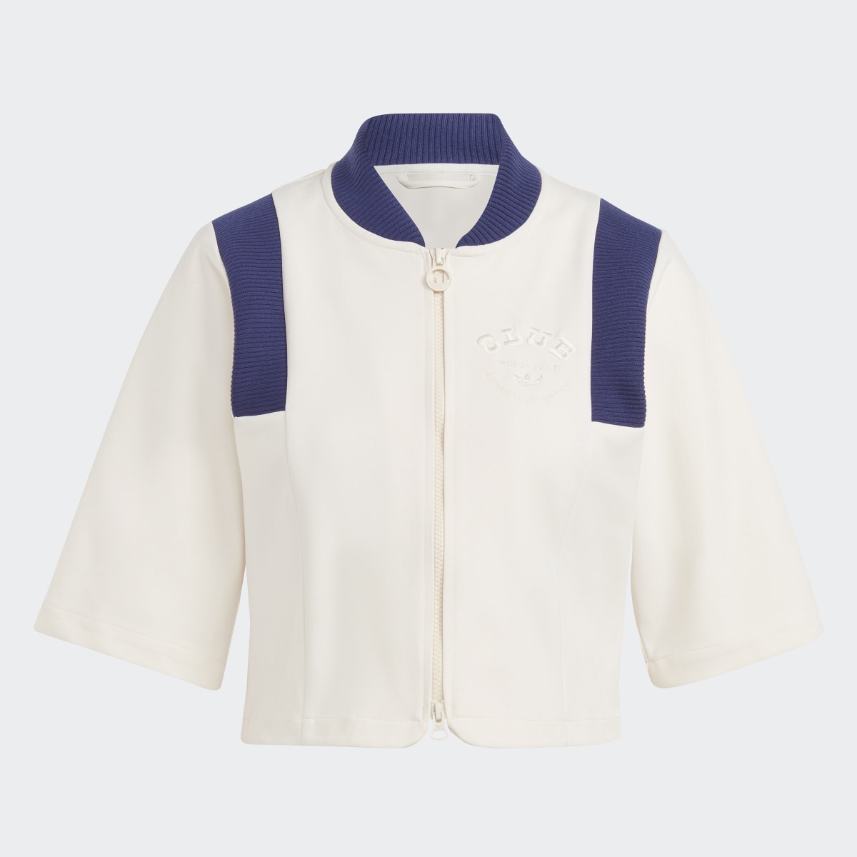 Adidas Track jacket Blue Version Crop. 5 Adidas Track jacket Blue Version Crop. 5
